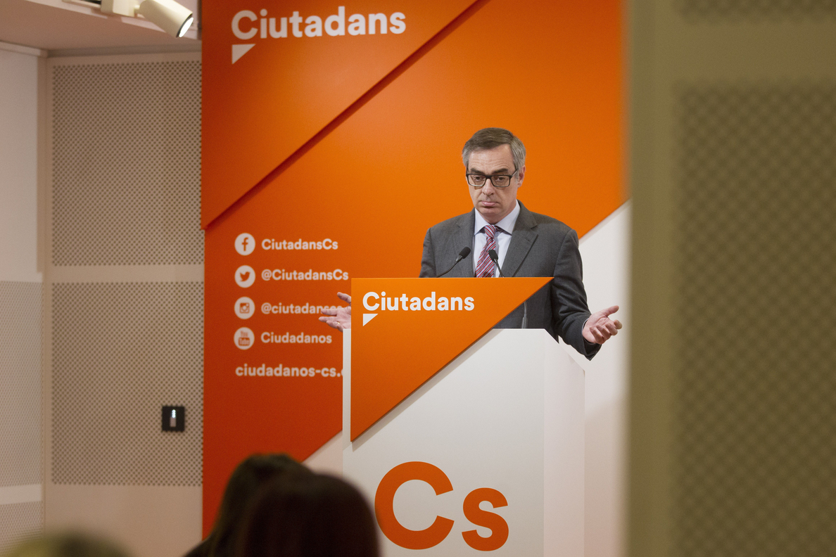 C»s pedirá nuevas elecciones en Murcia si el PP no presenta otro candidato