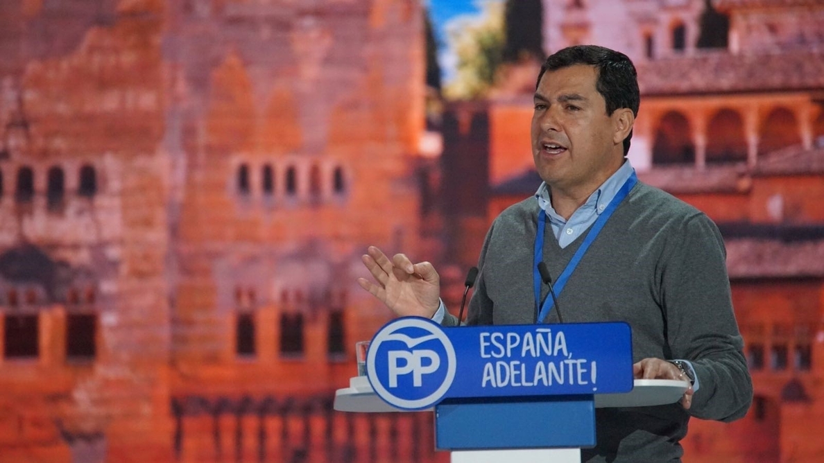 Moreno (PP-A), «convencido» de que Díaz «no aguantará ni unos meses» como presidenta y secretaria general del PSOE