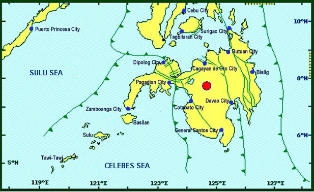 Registrado un terremoto de magnitud 6 en la provincia filipina de Lánao del Sur
