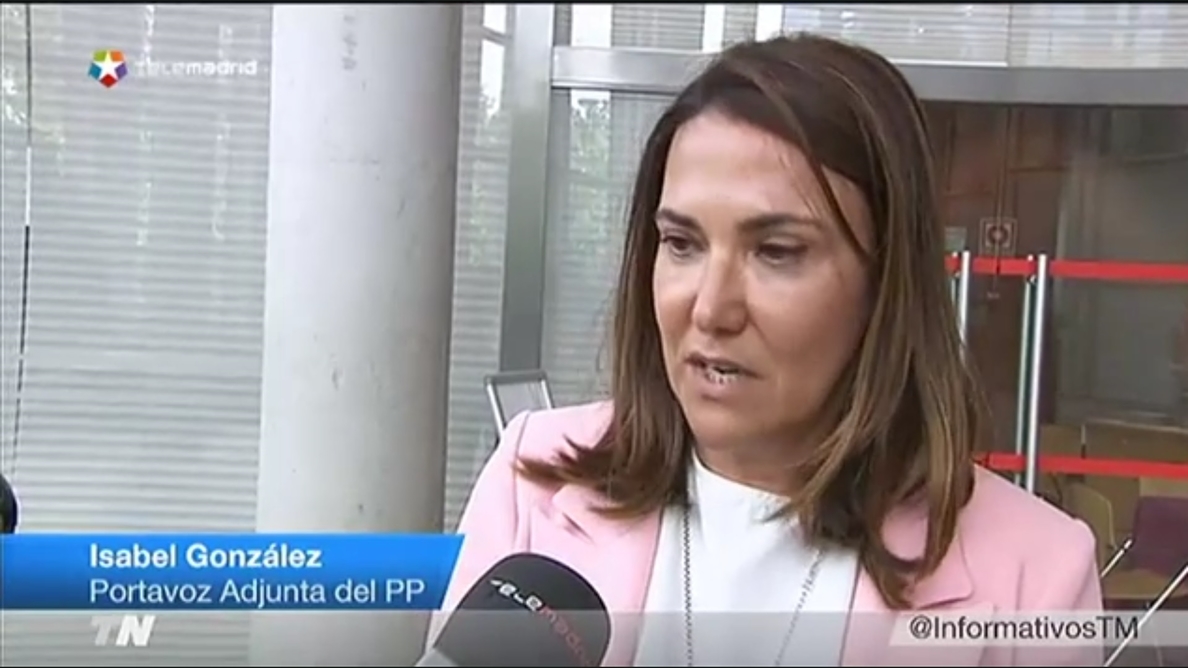 El PP en la Asamblea de Madrid mantiene que Isabel González no tiene que dimitir porque no está investigada