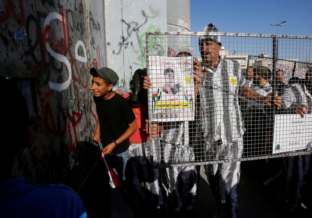 La ONU reclama una solución «inmediata» a la huelga de hambre de presos palestinos en cárceles de Israel