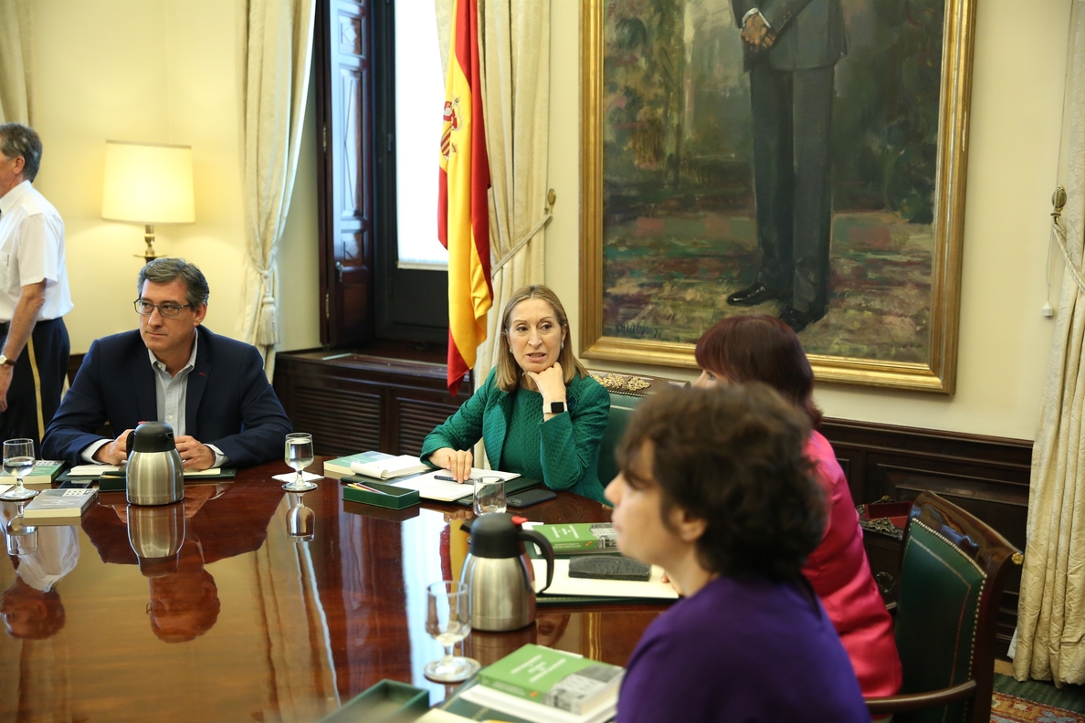 PSOE y Podemos piden a Pastor que reúna a la Mesa del Congreso por los recursos a enmiendas de Presupuestos y la moción