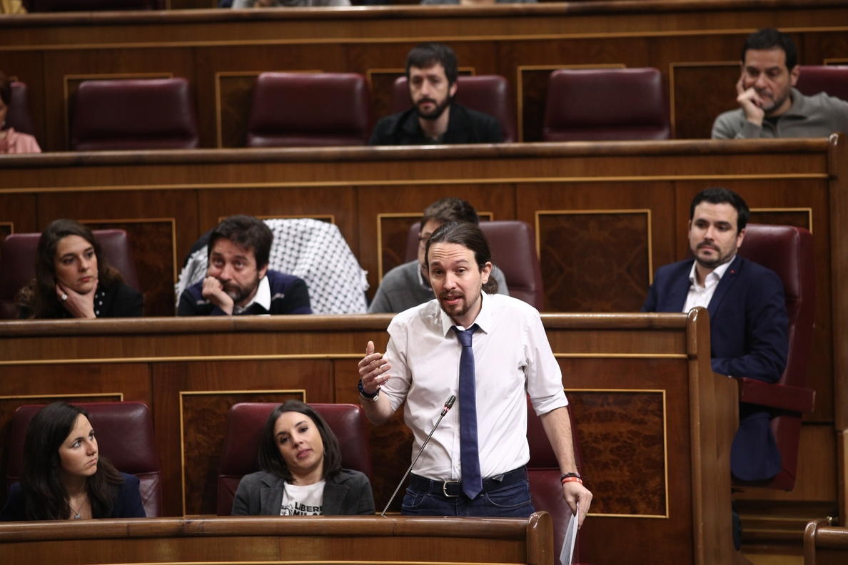La Mesa del Congreso califica este martes la moción de censura de Podemos y abre plazo por si hay otros candidatos