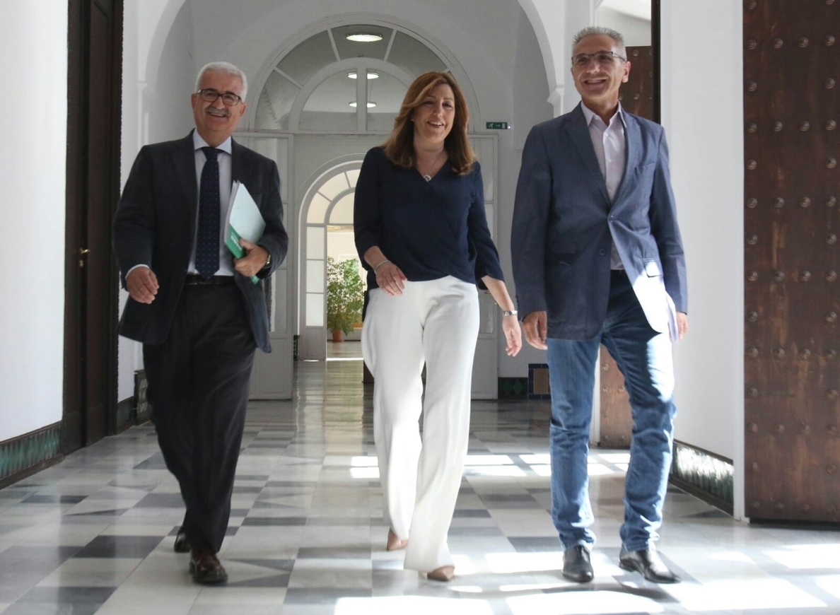 Susana Díaz ve positivo que Cs sitúe en más de 65% el grado de cumplimiento del acuerdo: «el PSOE es de fiar y cumple»