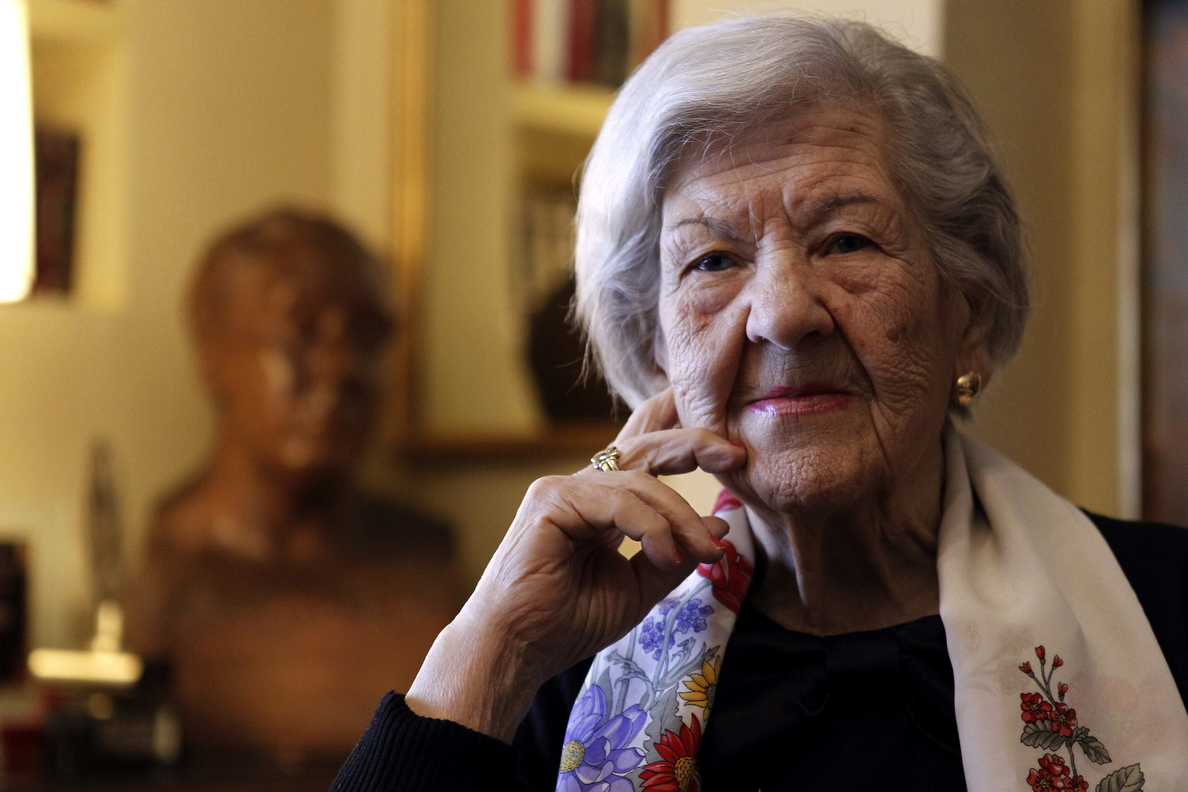 Fallece a los 92 años Leonor Machado, presidenta de la fundación A. Machado