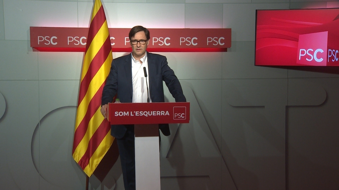 El PSC exige a Puigdemont disculparse por «comparar» el soberanismo con la lucha contra ETA