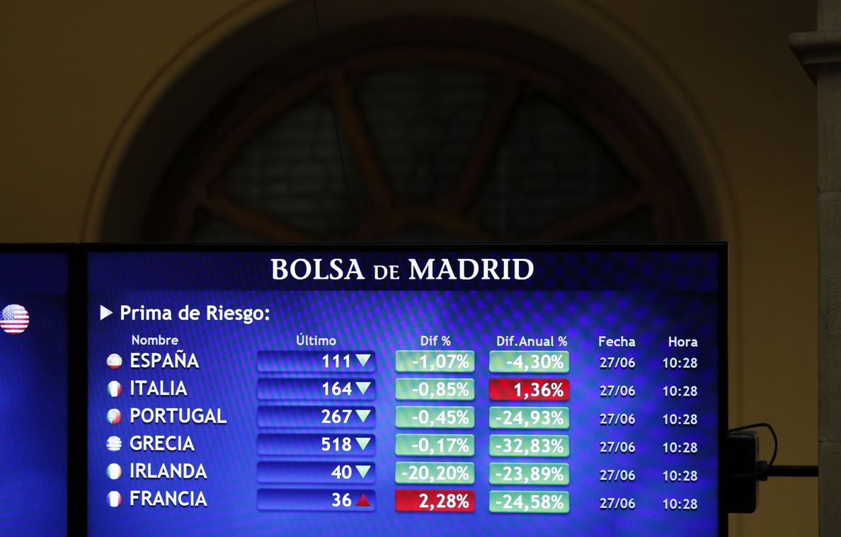 La prima de riesgo de España sube a 115 puntos básicos en la apertura