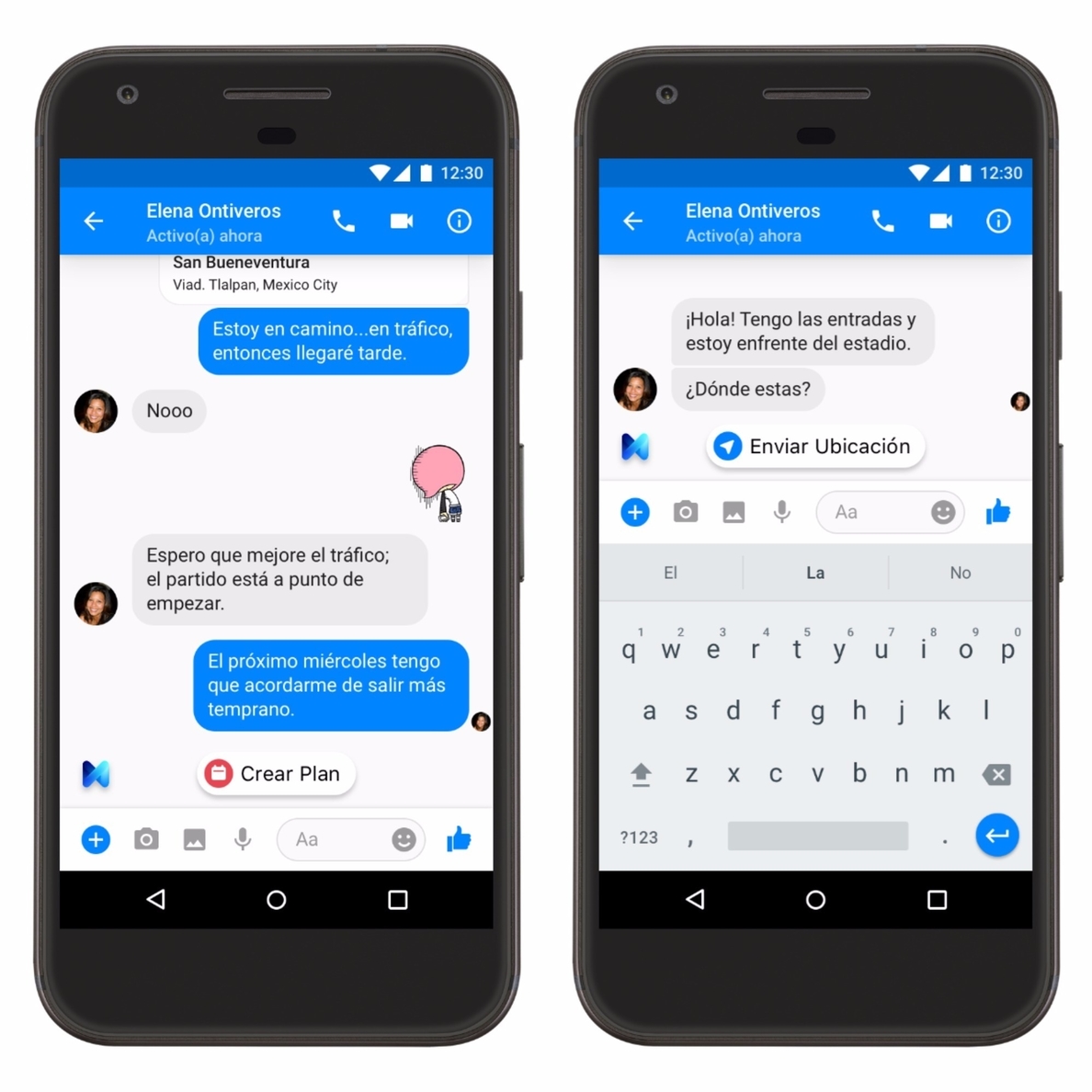 Facebook presenta un asistente de sugerencias para »chats» de Messenger basado en inteligencia artificial