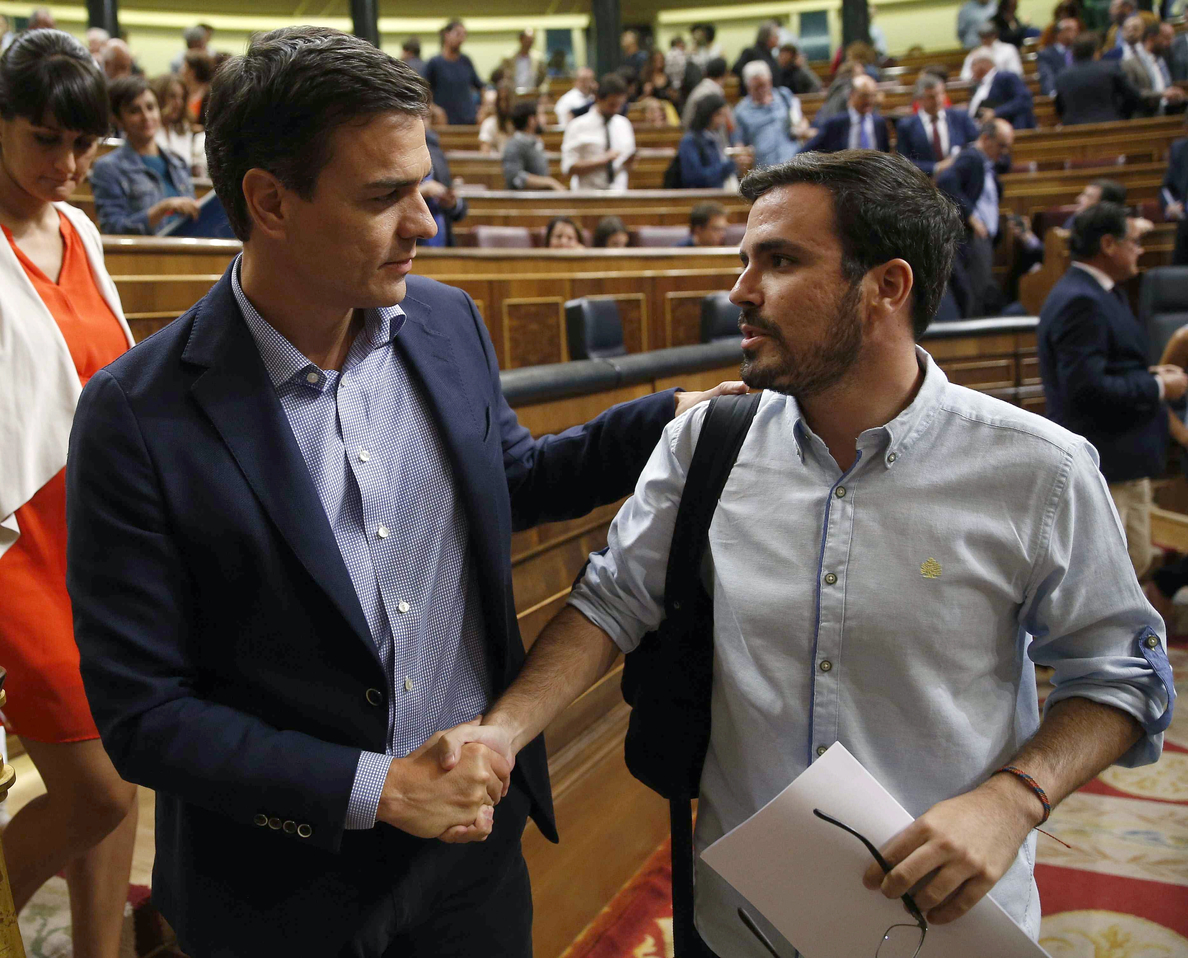 Sánchez culmina hoy con Garzón su primera ronda de contactos políticos