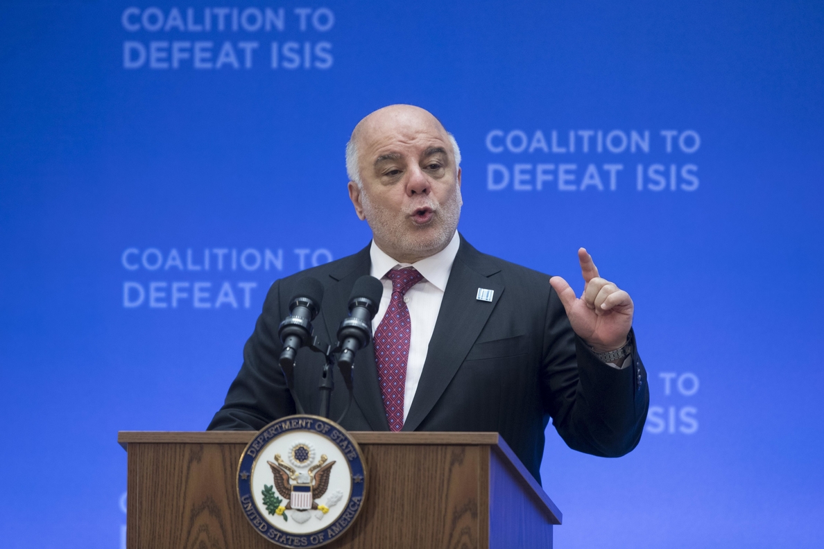El primer ministro iraquí ultima los detalles para la liberación de Mosul