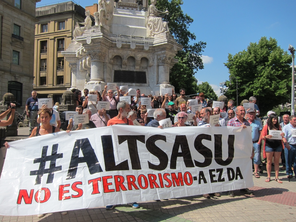 La Fiscalía pide 50 años de prisión para siete de los ocho detenidos por la agresión de Alasasua