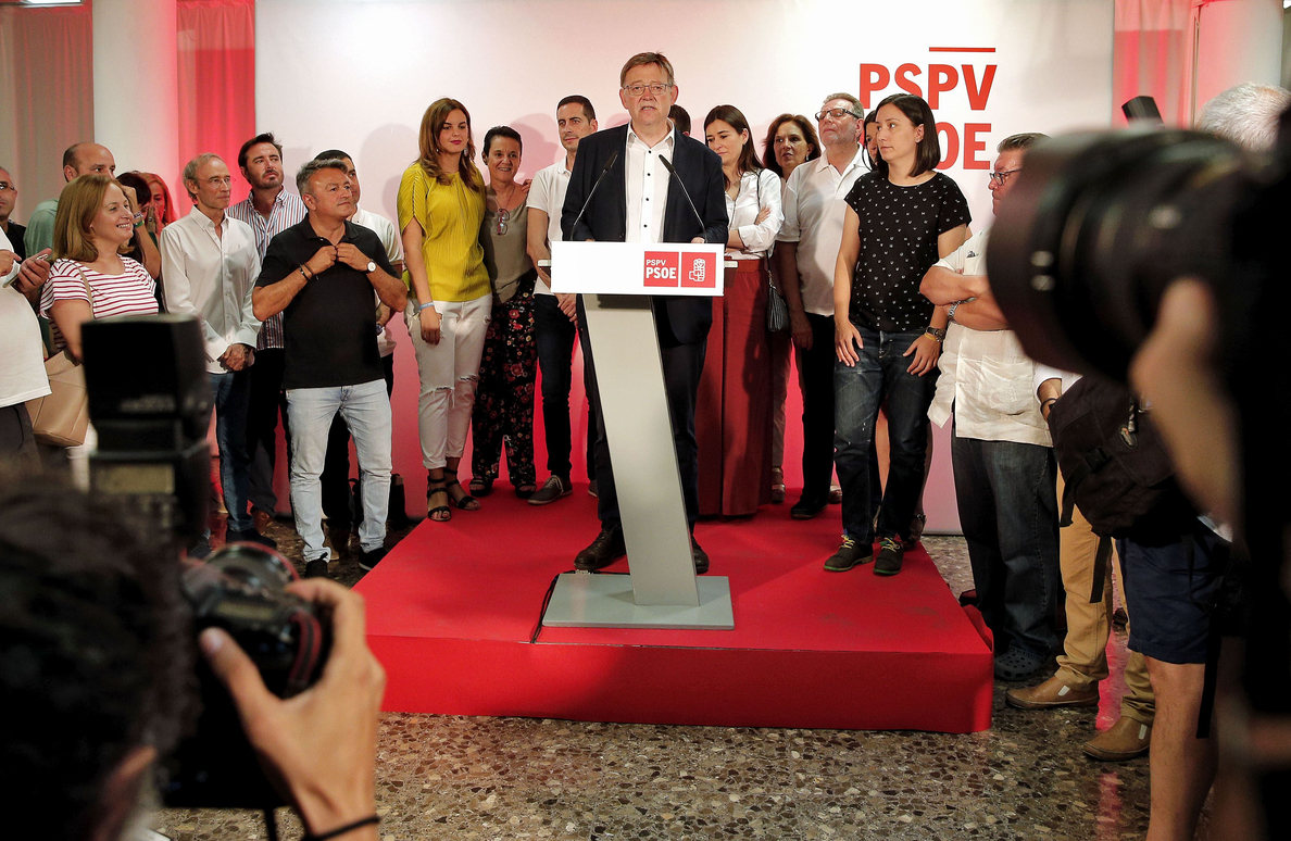 Ximo Puig gana las primarias en un PSPV que «hoy empieza a ganar 2019»