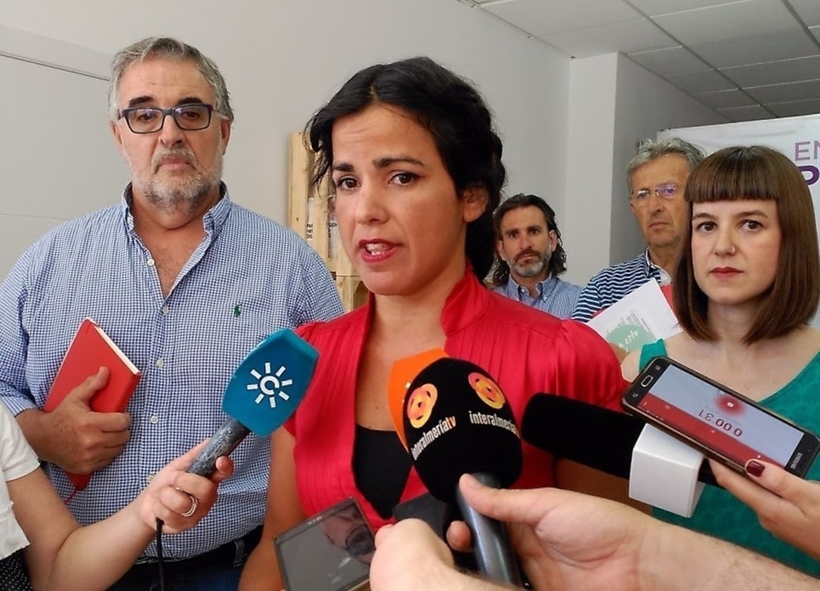 Teresa Rodríguez pide la dimisión de Nieto y acusa a PP de «consolidarse como una organización para delinquir»