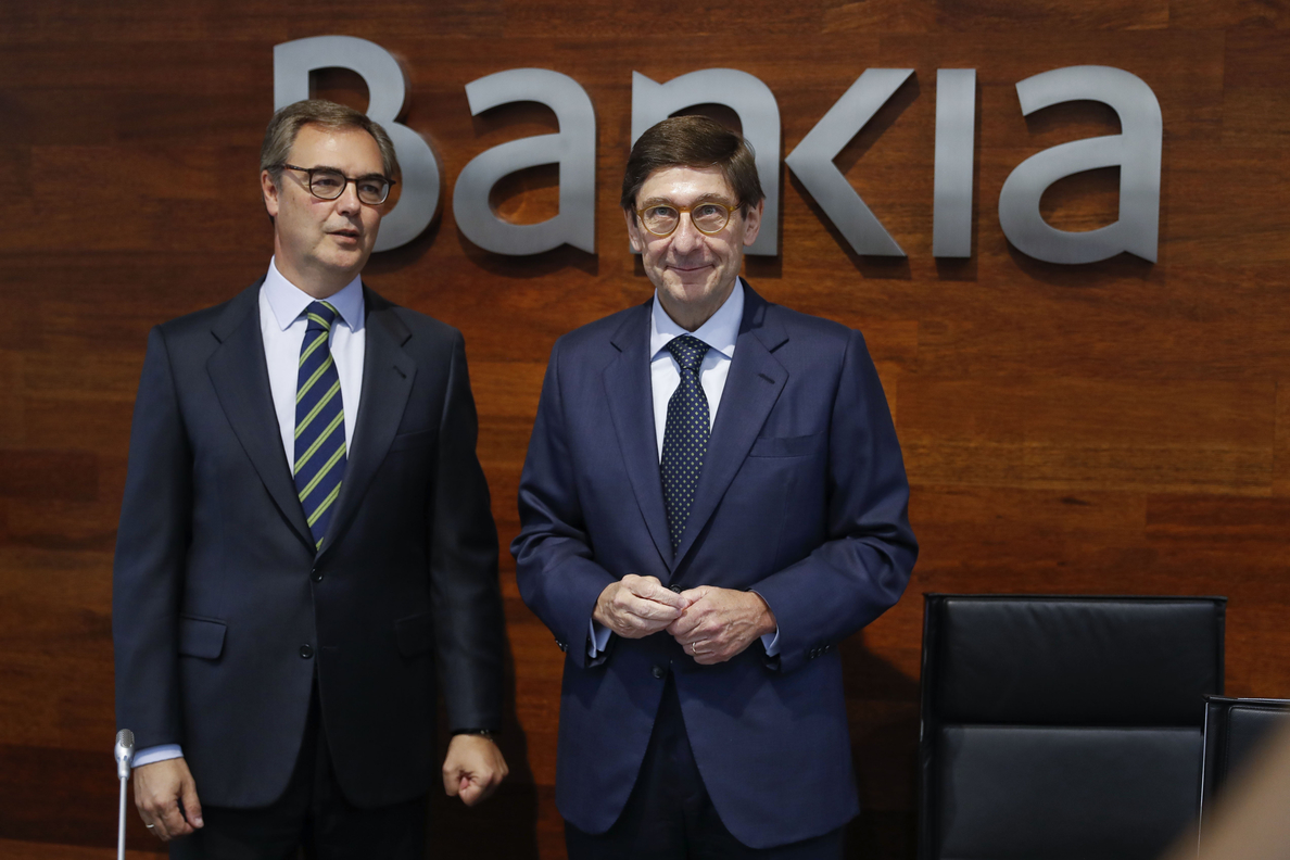 Bankia gana 514 millones hasta junio, un 6,7 % más, tras elevar su negocio