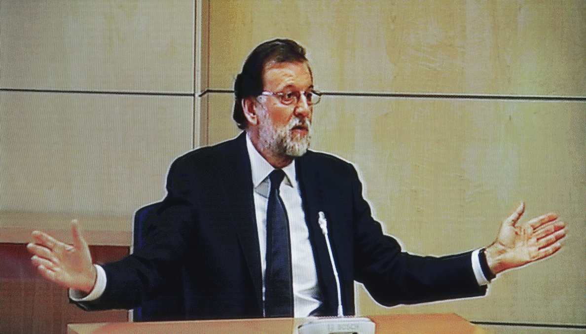Rajoy: no tuve queja de Bárcenas mientras fue tesorero del partido