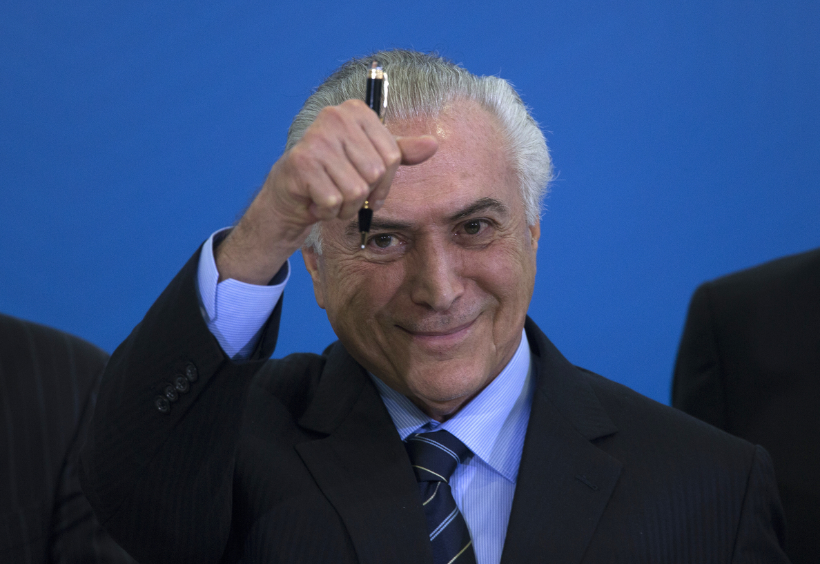 Sólo un 5 % de los brasileños aprueba el Gobierno de Temer, según una encuesta