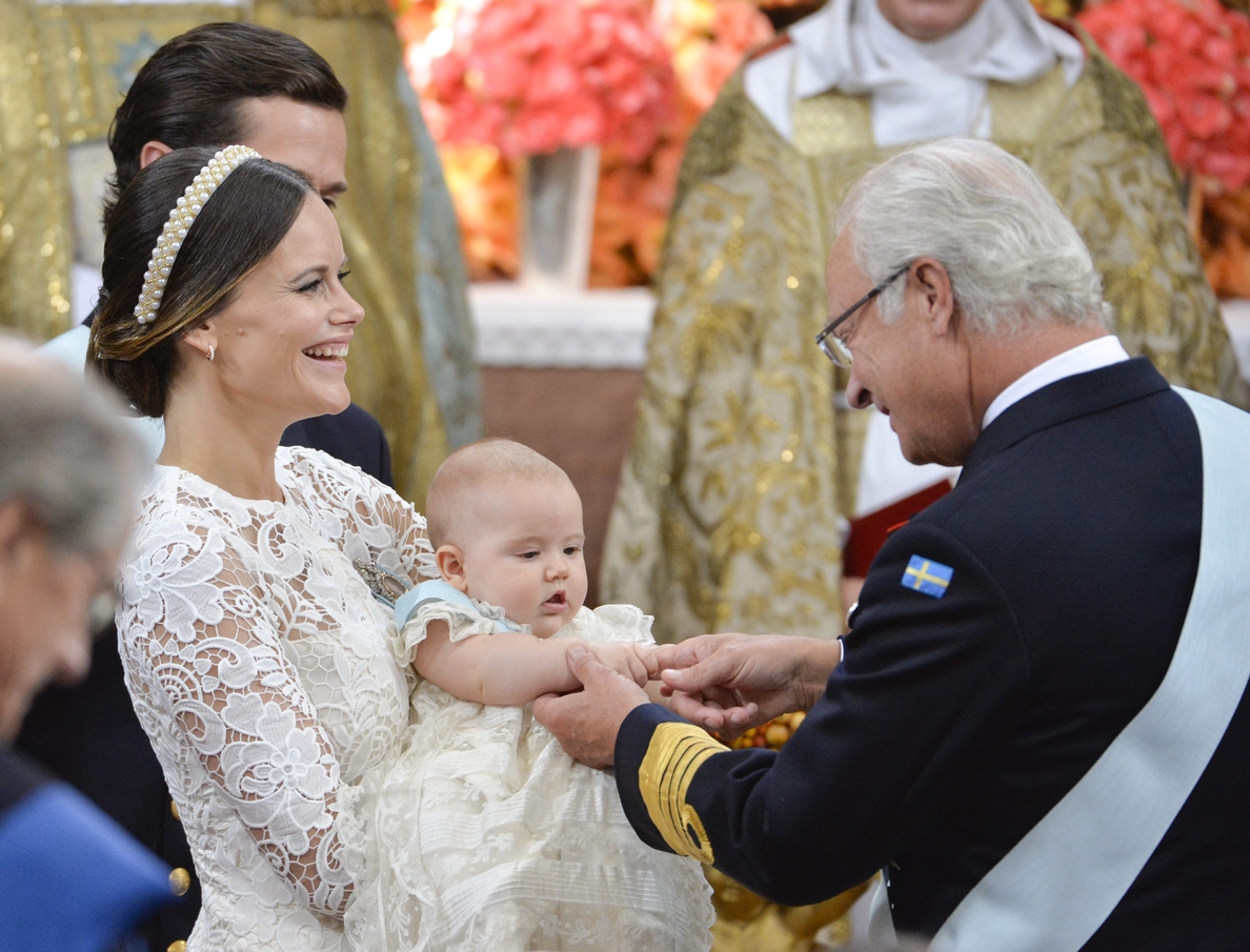 La princesa Sofía de Suecia da a luz a su segundo hijo
