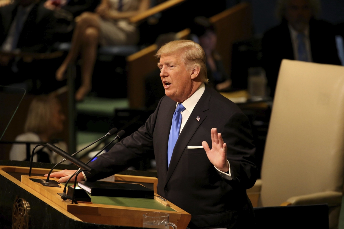 Trump dice ante la ONU que a EEUU «le ha ido muy bien desde las elecciones»