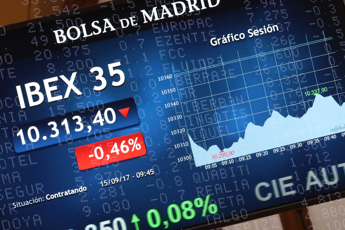 La Bolsa española abre a la baja y cae un 0,28 por ciento a la espera de la Fed