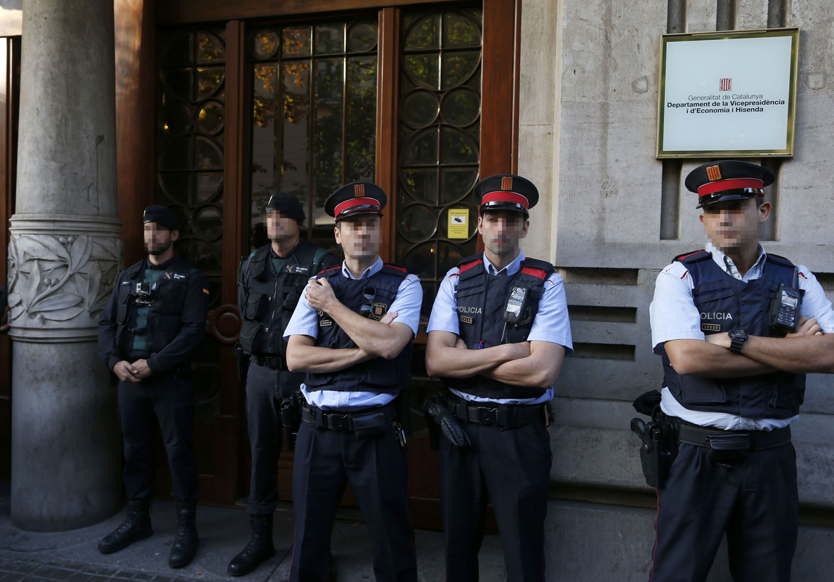 La Guardia Civil desarma la estructura del referéndum para el próximo 1 de octubre