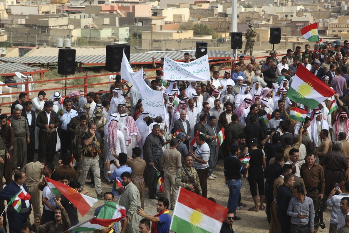 El Gobierno kurdo dice que el referendo de independencia de Irak es su «último recurso»