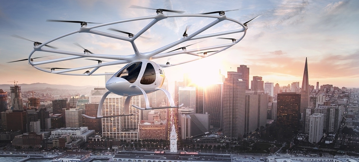 Dubái prueba un taxi-dron autónomo capaz de volar a 200 metros de altura