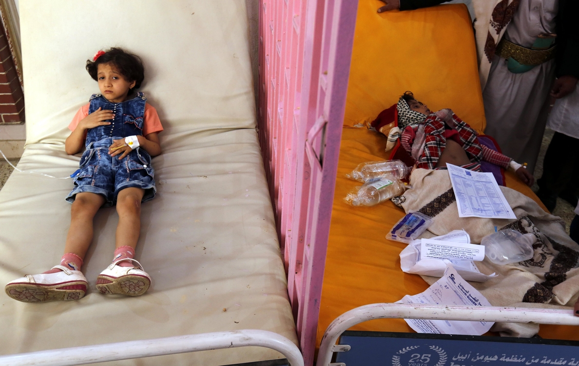 La epidemia del cólera en Yemen, la mayor desde que hay registros, según Oxfam