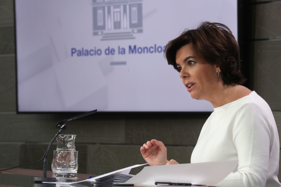 El Gobierno insiste en que la Generalitat está a tiempo de recuperar la normalidad
