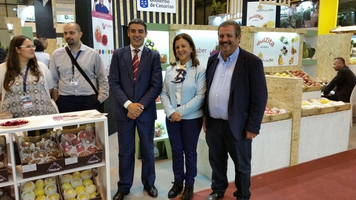 El consejero de Agricultura de Canarias destaca la calidad de su fruta como valor diferenciador