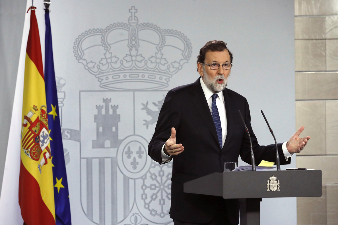Rajoy: desde la Generalitat nadie planteó el diálogo, fue una imposición