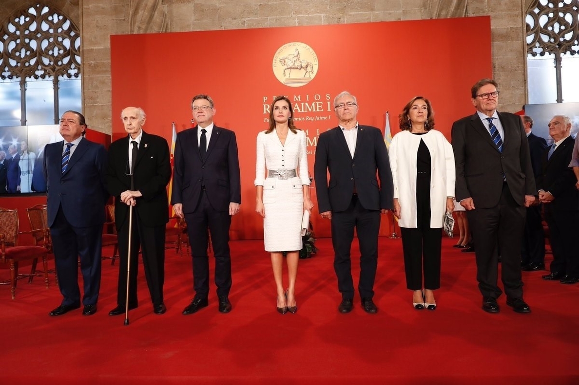 Doña Letizia: «Los ciudadanos españoles están dispuestos a convivir con los mejores valores»