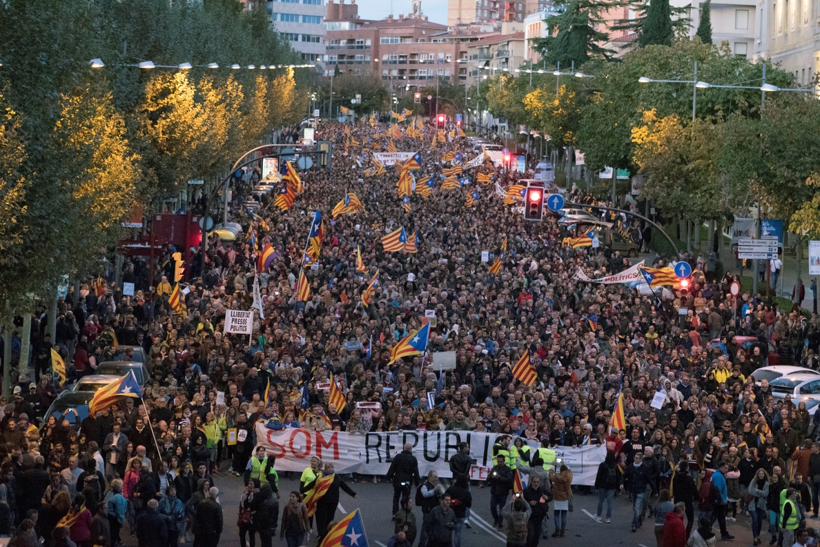 Cataluña vivirá hoy otra jornada movilización para exigir libertad presos
