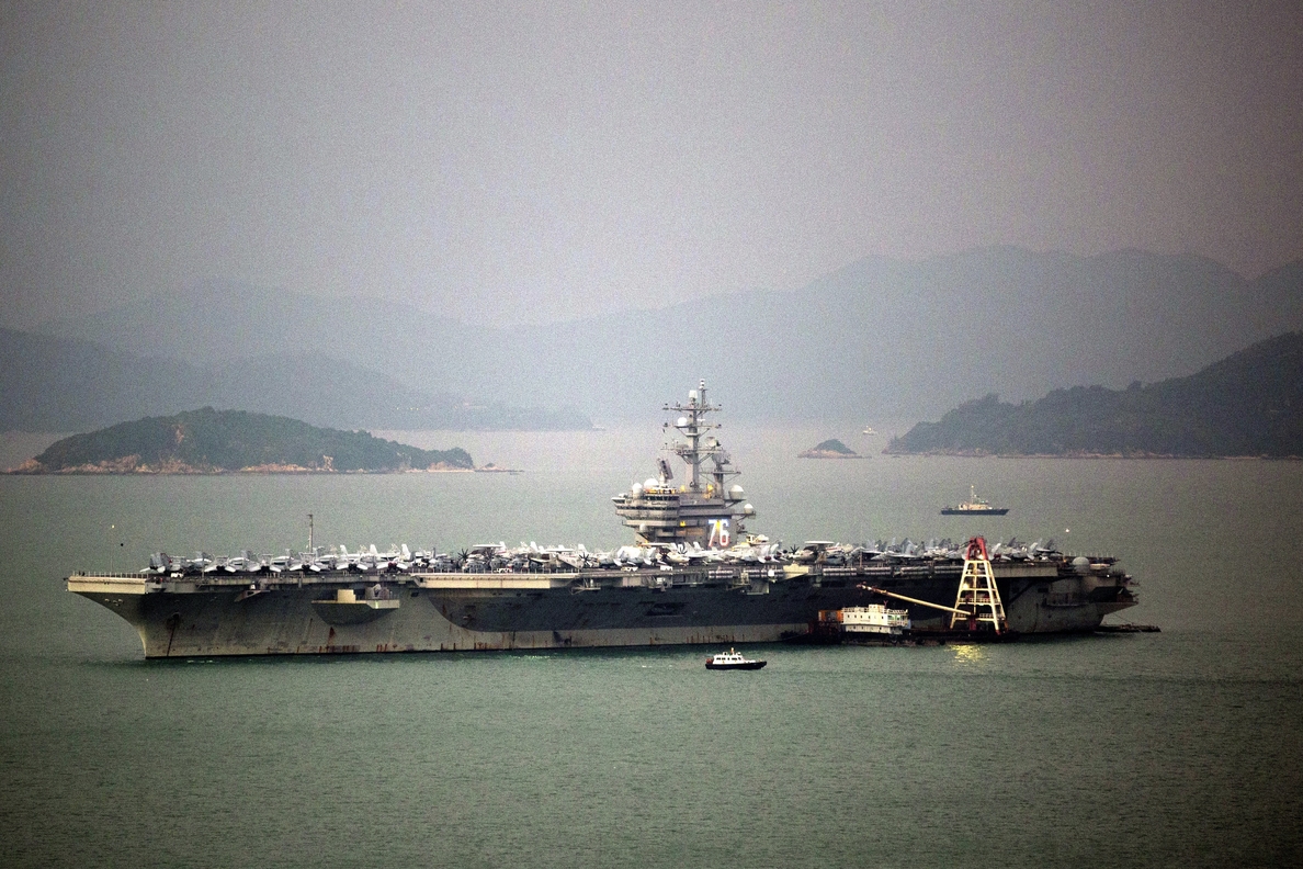 Tres portaaviones de EEUU harán maniobras en Asia en plena crisis norcoreana