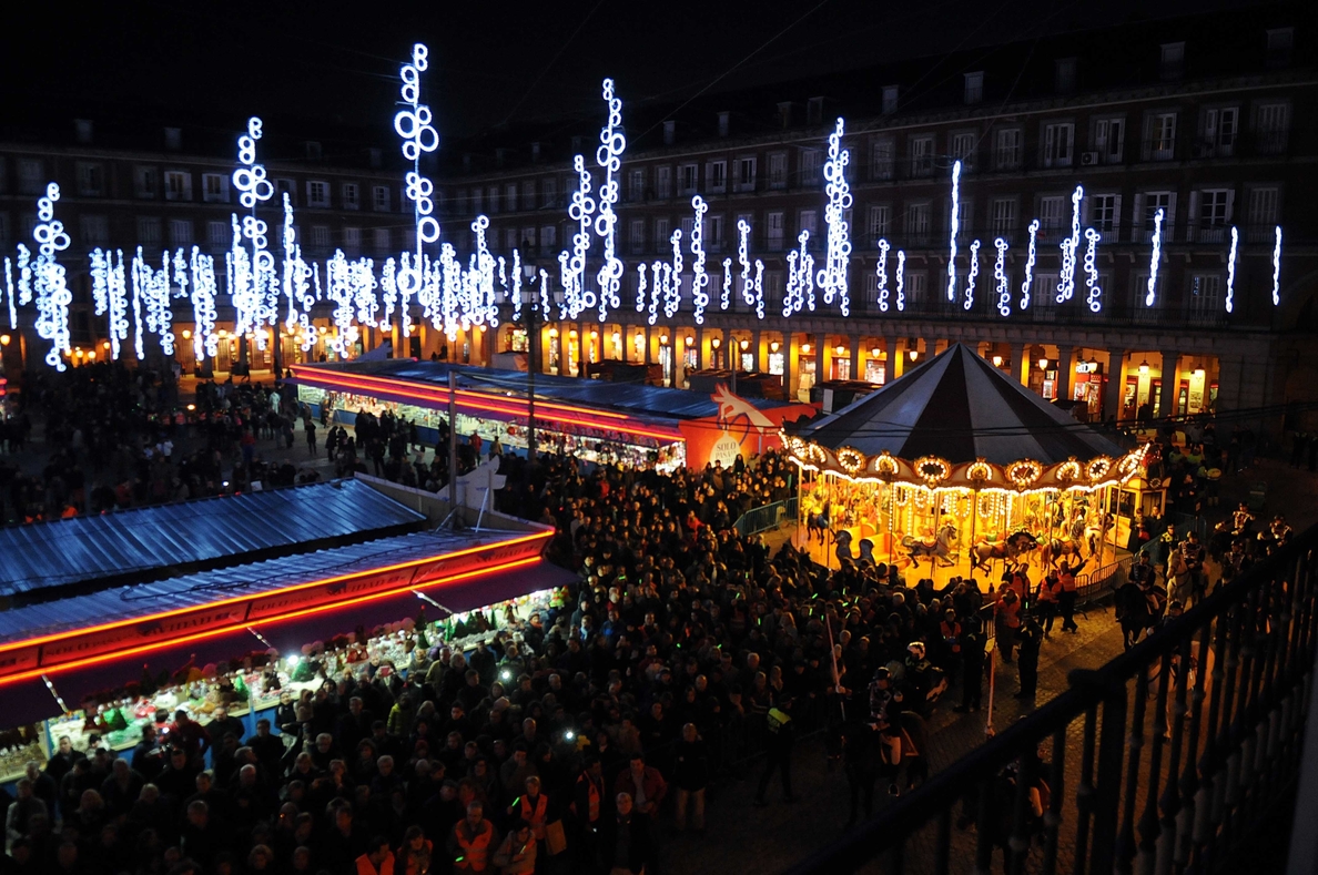 Las luces navideñas se encenderán en la almendra central de Madrid el 24 de noviembre