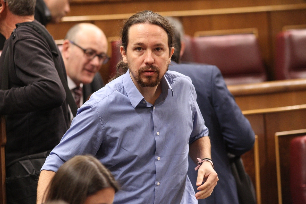 Pablo Iglesias carga contra Pedro Sánchez por «mentir» a sus bases y acabar aliándose con la derecha