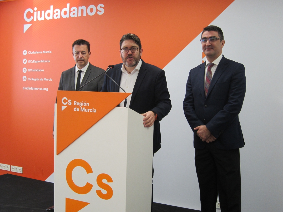 Gobierno de Murcia y Ciudadanos llegan a un acuerdo para aprobar los Presupuestos de 2018