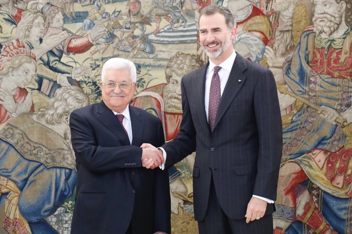 El presidente de Palestina pronunciará este martes un discurso en el Congreso en el marco de su visita oficial a España