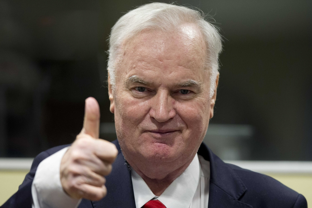 Cadena perpetua para Mladic, «el carnicero de Bosnia» acusado de genocidio