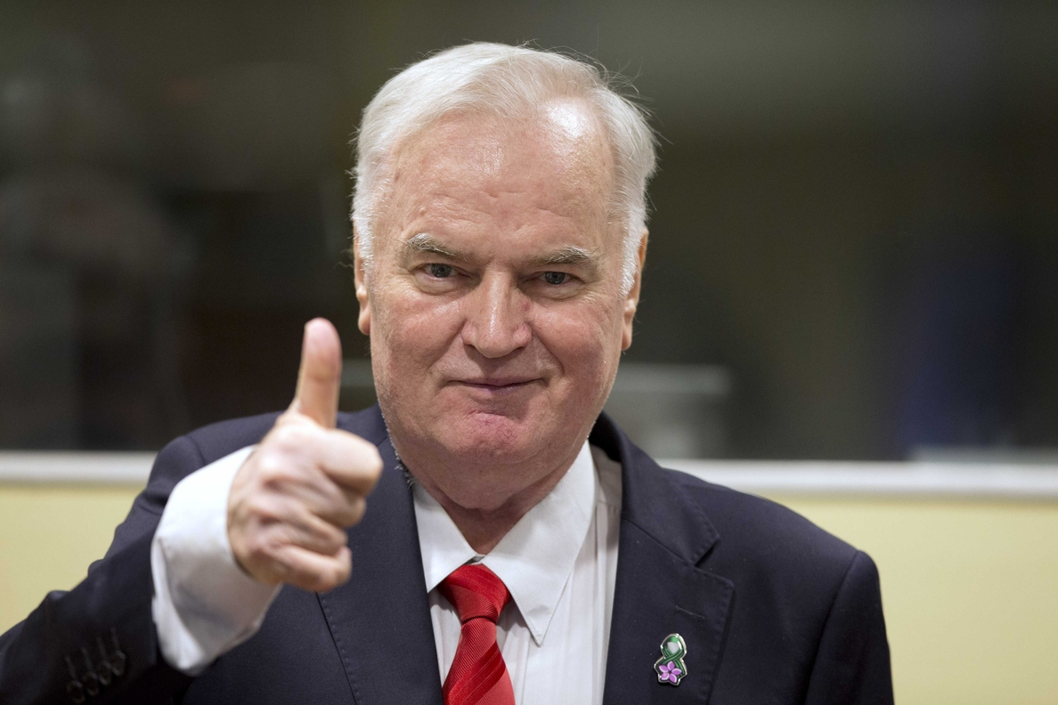 Ratko Mladic «se esperaba» su condena a la cadena perpetua y la apelará