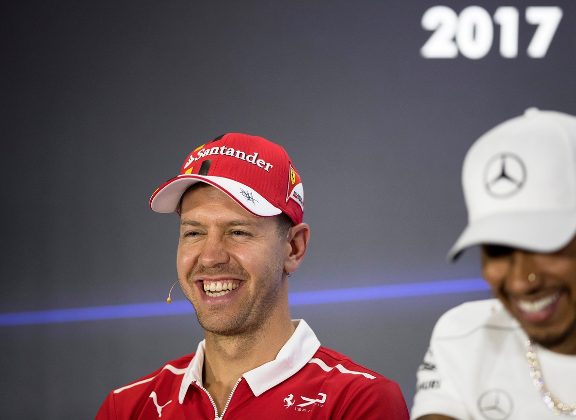 Vettel por delante de Hamilton en el primer entrenamiento en Abu Dabi