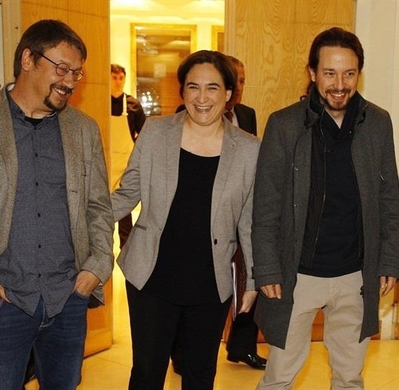 Iglesias se sumará al acto final de campaña de CatECP con Domènech y Colau