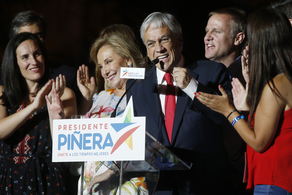 Piñera aboga por más «diálogo y colaboración» tras su victoria en las presidenciales