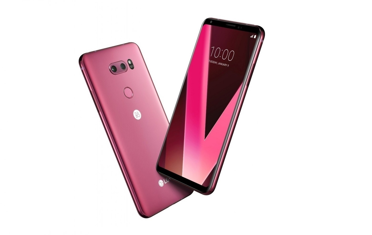 LG lanzará una versión en color rosa de su »smartphone» LG V30, pensada para San Valentín