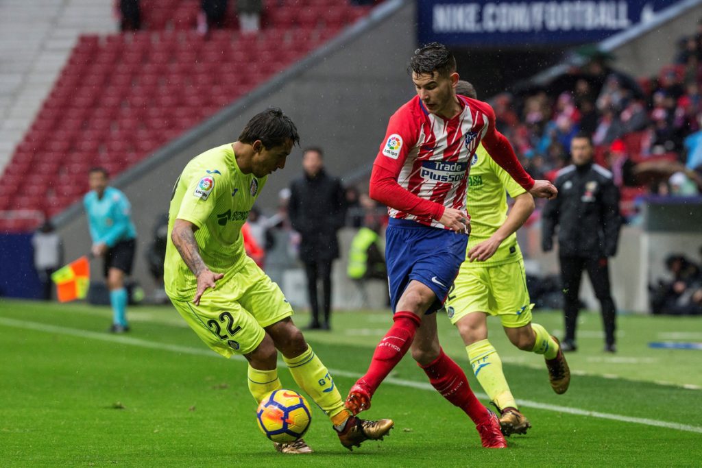 Diego Costa-Griezmann, ataque del Atlético contra el Getafe