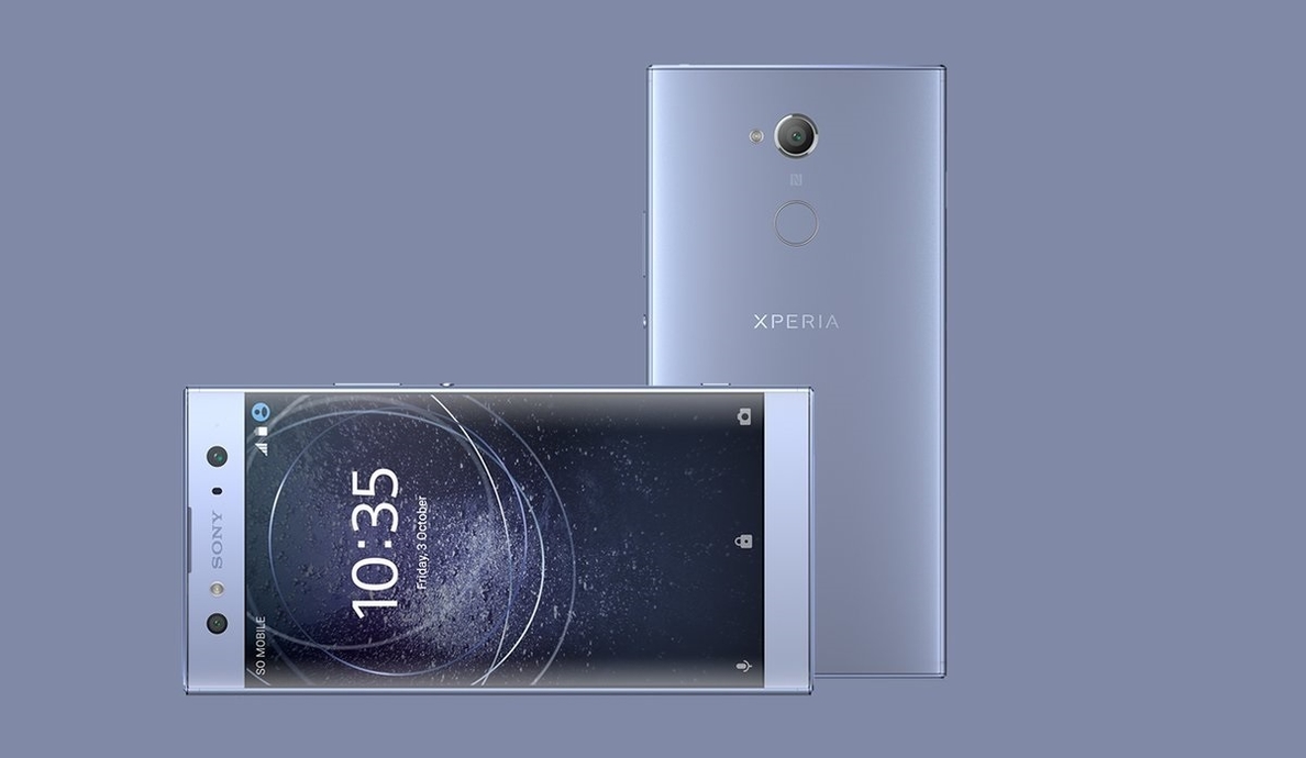 Sony presenta la gama de »smartphones» Xperia XA2, que incluye doble cámara frontal en el modelo Ultra