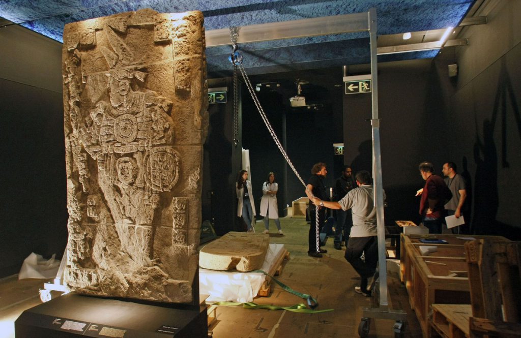 Más de 97.500 personas han visitado la gran muestra de los Mayas en España