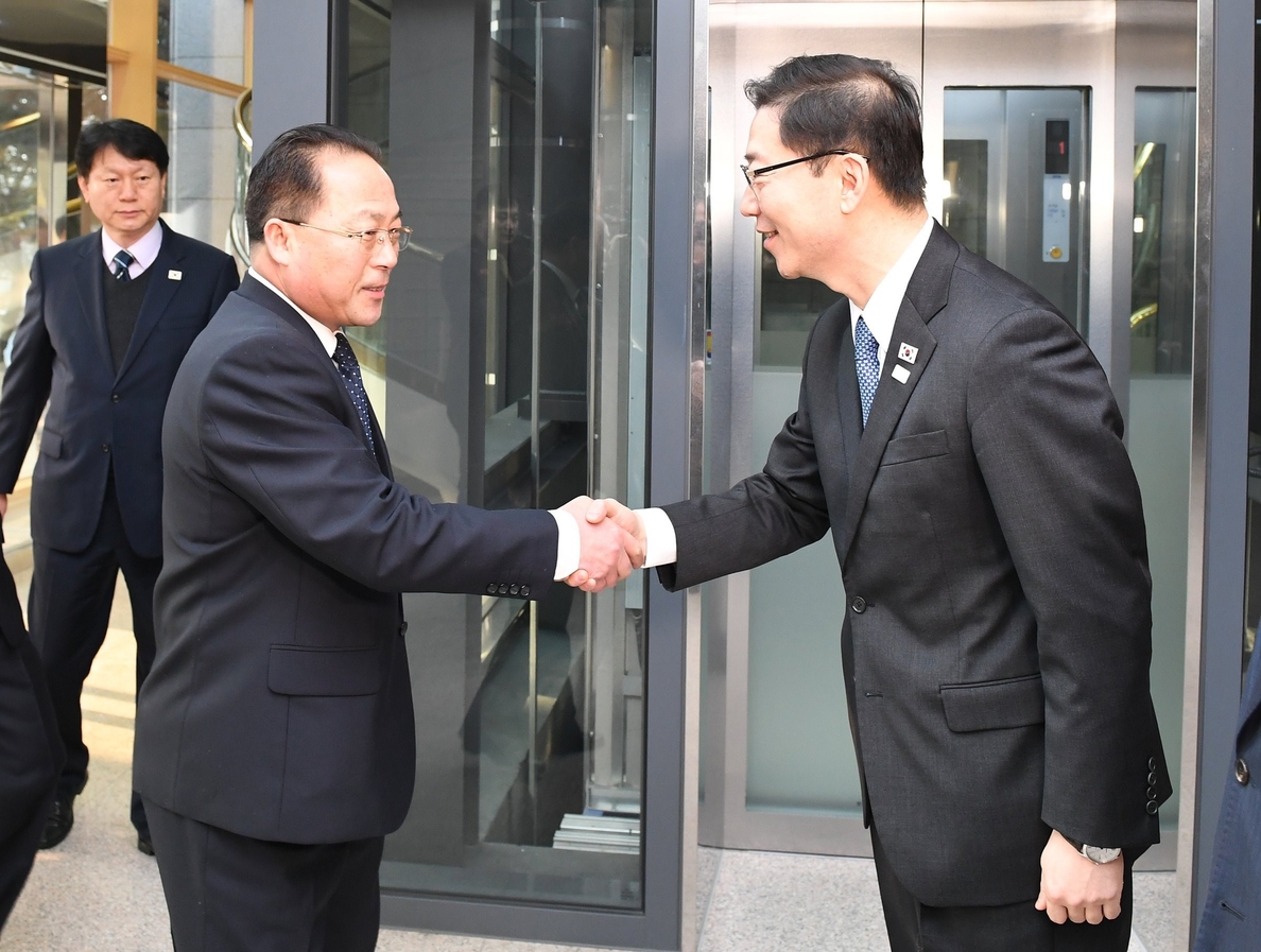 Las dos Coreas desfilarán juntas en la inauguración de los Juegos Olímpicos