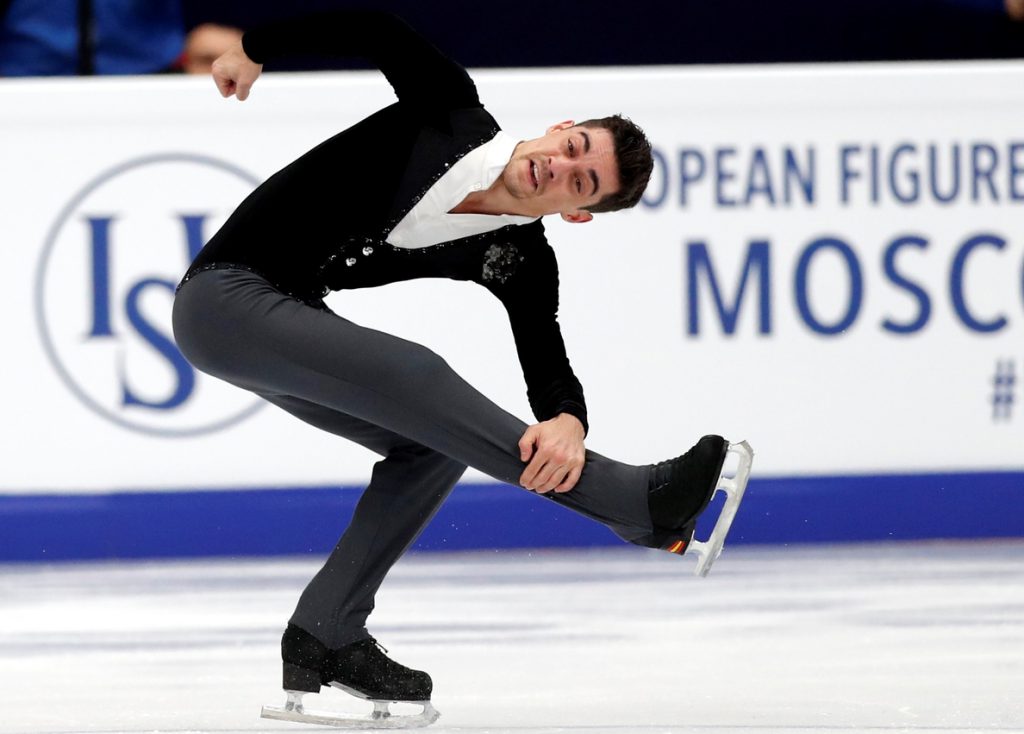 Javier Fernández: «Hay patinadores fuertes, así que no puedes estar seguro»