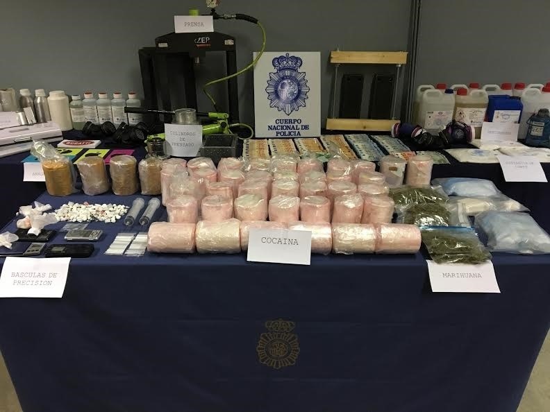 La Policía incauta 745 kilos de cocaína escondida en piñas y desarticula una red que traficaba entre España y Portugal