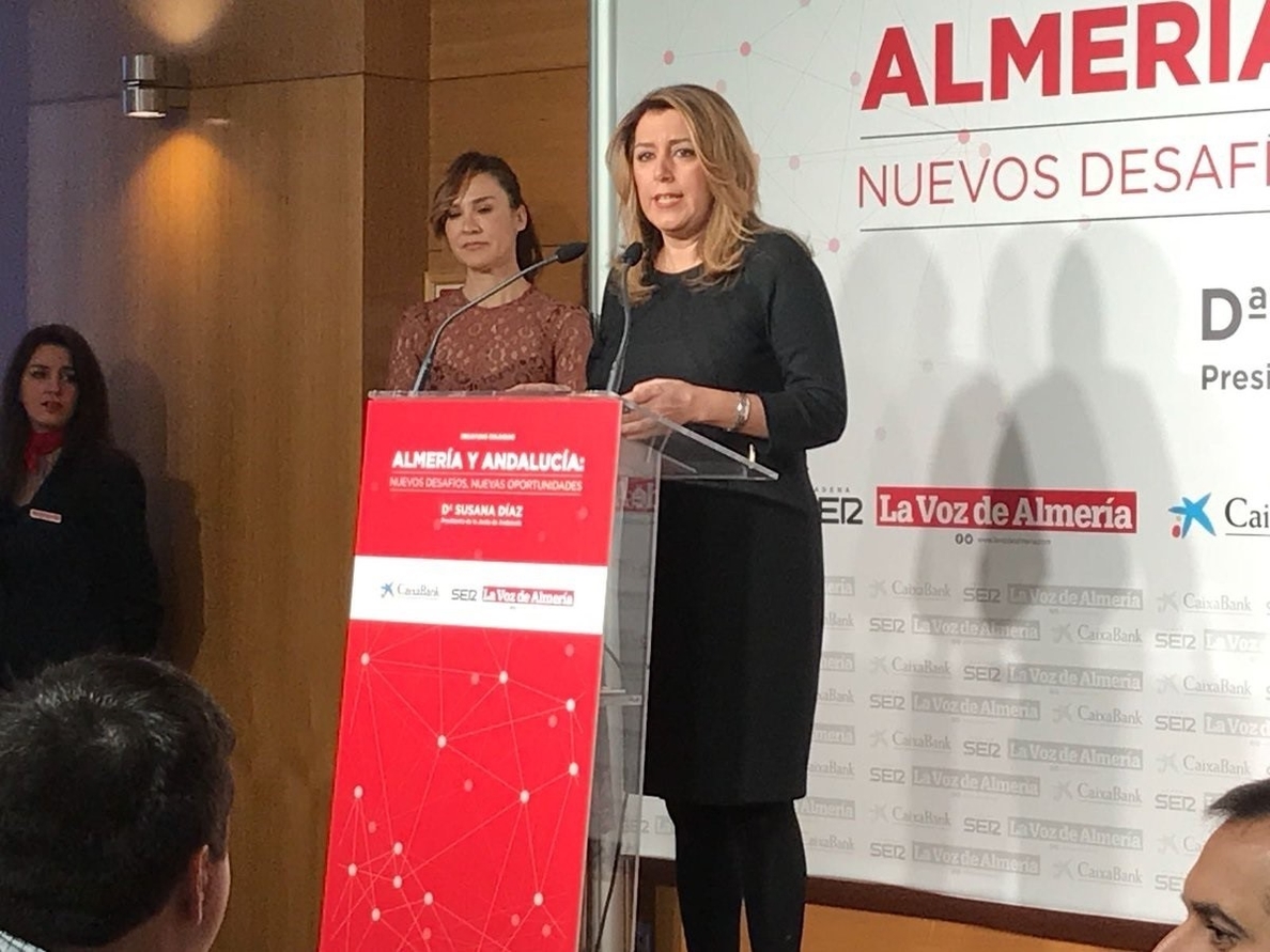 Díaz: Andalucía «no puede esperar más» una nueva financiación autonómica y no cederá «a planteamientos insolidarios»